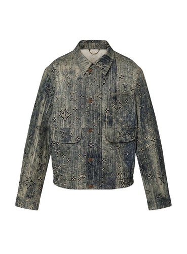 Giacca denim louis vuitton - louis,