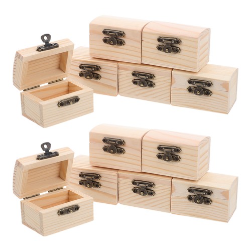 Scatola legno non finito - in, 12