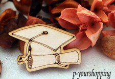 30 Cappello laurea con pergamena tocco bomboniera personalizzata nome inciso