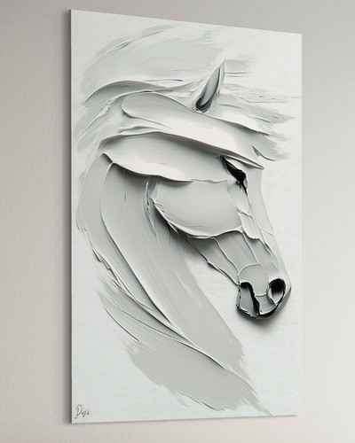 Quadro tela cavalli - , astratto
