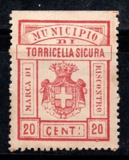 Torricella sicura - MNH 100% ITALIA fiscale 20 centesimi, valutazione
