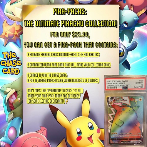 Pokémon tcg mystery pikapacks - mystery,