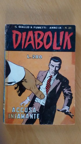 Diabolik anno 21 accusa - n.,