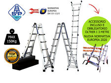 SCALA TELESCOPICA IN ALLUMINIO