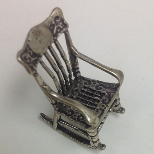 Sedia dondolo antica vintage - antica,