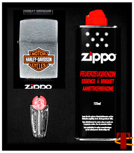Zippo harley davidson set - zippo®, harley-davidson