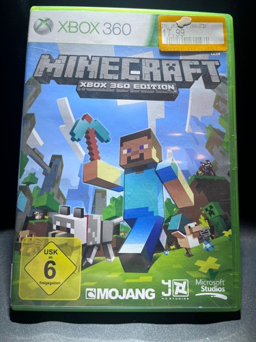 Minecraft box 360 - x-box,