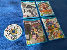 Lotto giochi Wii U - Super Mario - Donkey Kong - Minecraft - Luigi - Nintendo