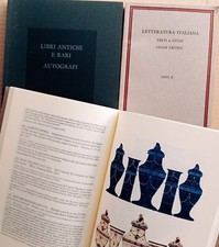 LIBRI ANTICHI RARI AUTOGRAFI