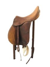 sella da cavallo marrone usata, in buono stato