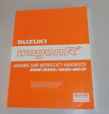 Manuale Di Officina Aggiuntivo Suzuki Wagon R+ RB310 / RB413 Stato 11/2001