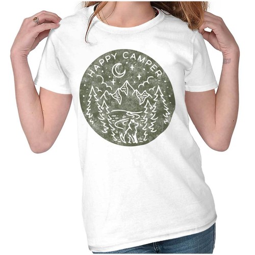 Shirt donna grafica happy - t-shirt,