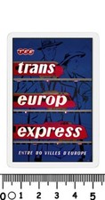 calamita trans europ express TEE treni rapidi lusso linea ferrovia treno binari