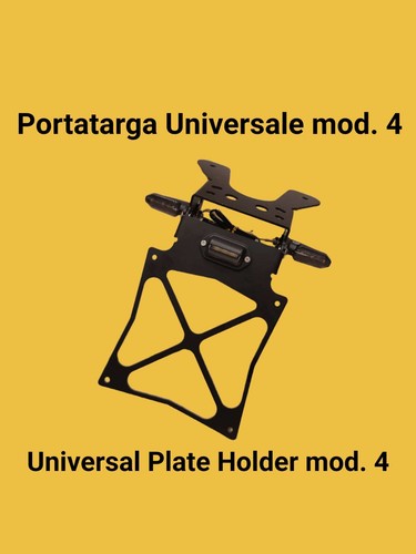 Portatarga moto kit universale - moto,