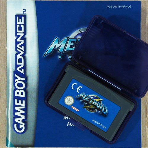 Metroid fusion gba game - metroid, boy