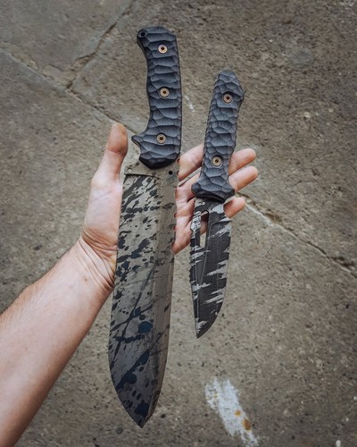 Coltello fatto mano padrino - fatto, a