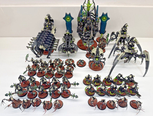 Warhammer 40k necron army - warhammer, 4