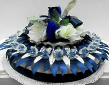 TORTA BOMBONIERE Ostrica swarovski CLIP 27PZ  Comunione Cresima Matrimonio