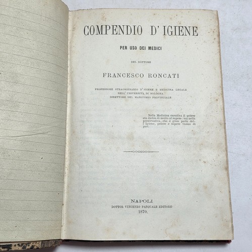 Libro antico 1870 compendio - antico,