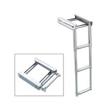 Scaletta telescopica a scomparsa inox