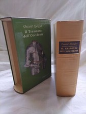 IL TRAMONTO DELL'OCCIDENTE - SPENGLER 1957 LONGANESI 1° I Prima Edizione ita