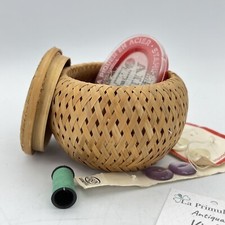 Scatolina in vimini porta