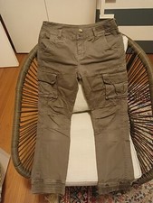 Pantaloni Uomo Cargo con Tasche Laterali Multitasche con Tasconi slim nuovo