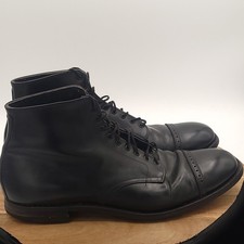 Stivali Alden Cap Toe in pelle