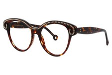 Occhiali Vista Retro Marrone E