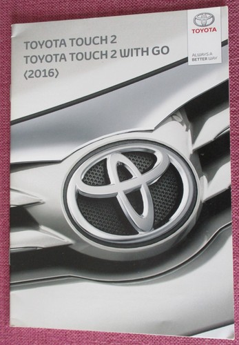 Toyota touch - (2016), 2