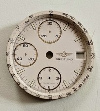 BREITLING Quadrante Bianco + Tachimeter Bezel per Chronomat 