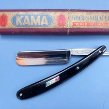 Rasoio Mano Libera KAMA,coupe Choux,straight Razor 