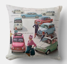 CUSCINO 40x40 TRIBUTO FIAT 500