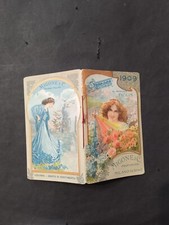 Calendario tascabile 1909