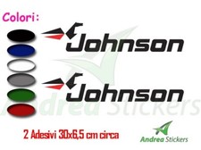 Johnson coppia di adesivi in