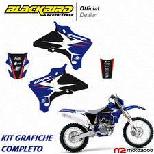 KIT ADESIVI GRAFICHE MOTO YAMAHA WRF 250 450 2005 - 2006 IN CRYSTAL BLACKBIRD