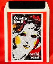 ORIETTA BERTI Rara MC STEREO 8 OCCHI ROSSI Sanremo 74 E LUI PESCAVA L’ Orizzonte