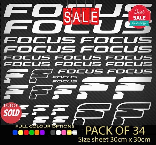 Focus adesivo decalcomania - focus,