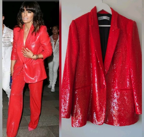 Giacca blazer zara - zara, rosso