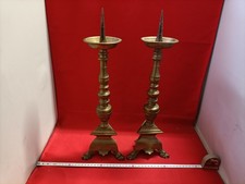 Coppia Di Antichi Candelieri -