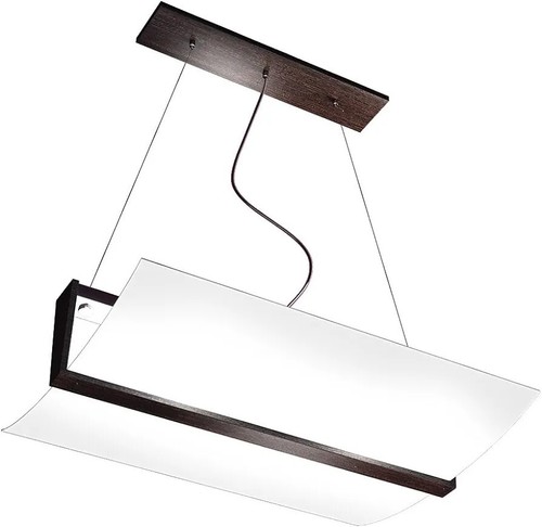 Lampadario vetro bianco - in,