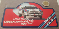 Adesivo ORIGINALE anni 70 80 lotto 0345 Sticker Autocollant Lancia MARTINI Rally