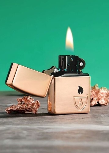 Zippo solid copper armor - zippo,