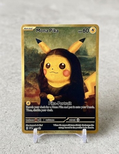 Mona pika pokemon metal - pika, gold