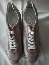 TOD'S scarpe donna Sneaker  in pelle MACRO suola