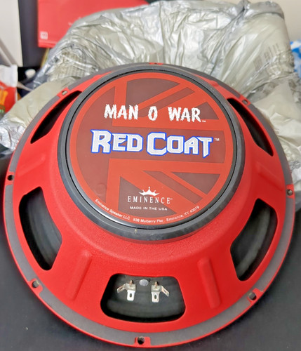 Eminence speaker man - eminence, red