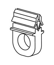 Set 25 ganci per tende camion