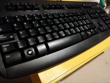 LOGITECH DeLuxe 250 Keyboard - Tastiera Vintage - Presa PS/2 Din 7Pin Perfetta 