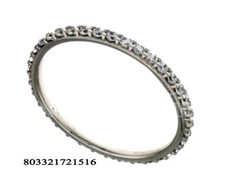 Anello oro bianc 18kt. tutto