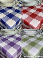 TOVAGLIA GINGHAM Check Bi-Stretch Poliestere - Vari Colori